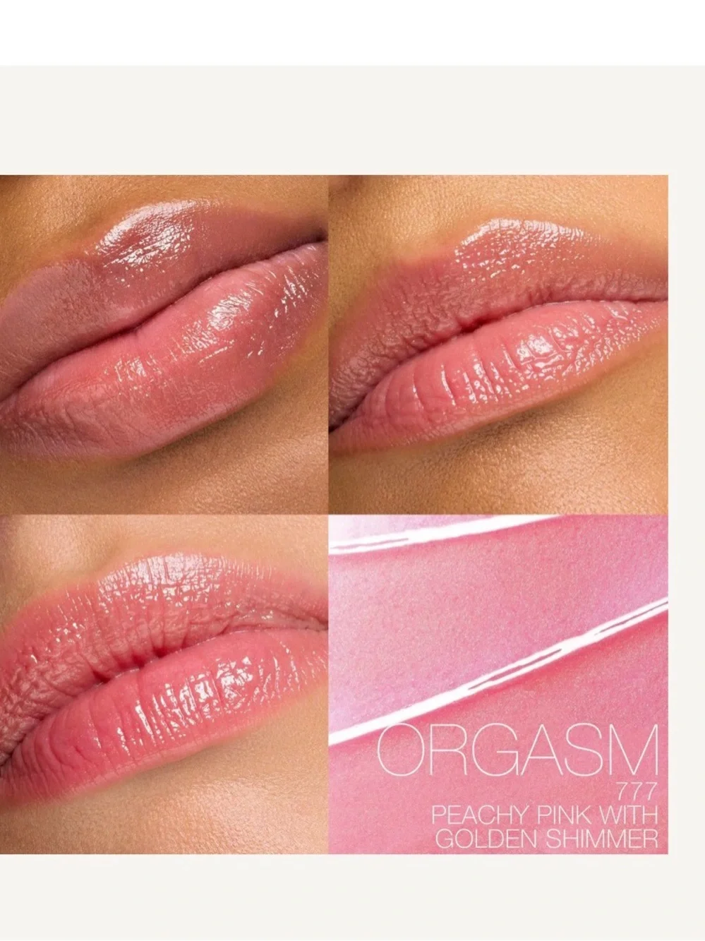 NARS Afterglow Orgasm 777 Lip Balm 3g. NWT